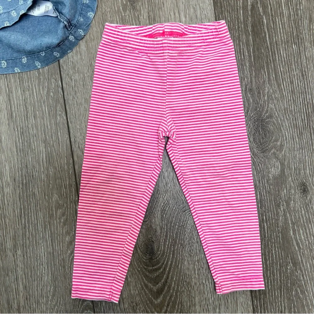 CARTERS 2PC LONG SLEEVE SHIRT PANTS OUTFIT 12MO